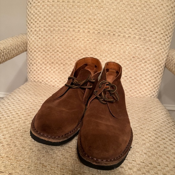 Frye Arden 3481380 Brown Suede Desert Chukka BootsUS mens 11.5 - Picture 1 of 8